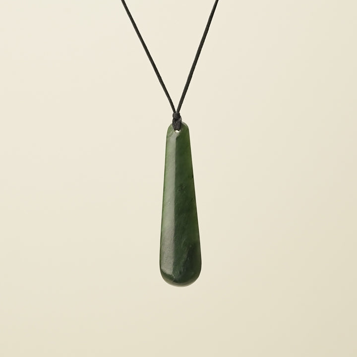 Roimata Greenstone Medium Pendant
