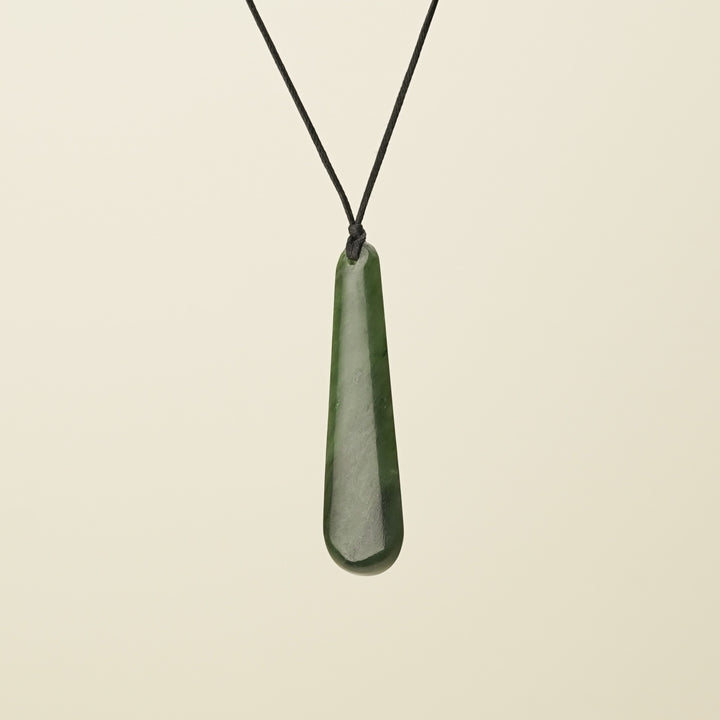 Roimata Greenstone Medium Pendant