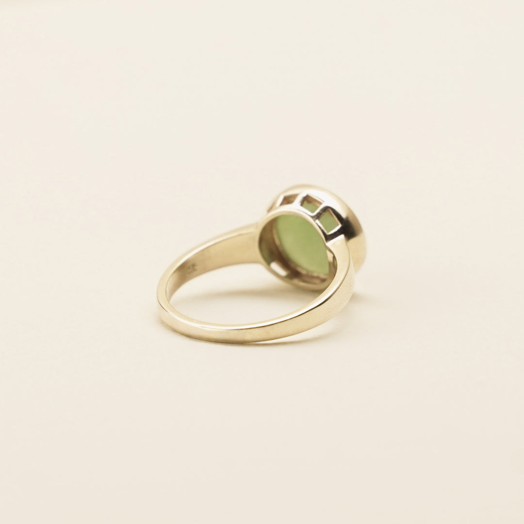 Kahurangi Pounamu 9ct Gold Ring