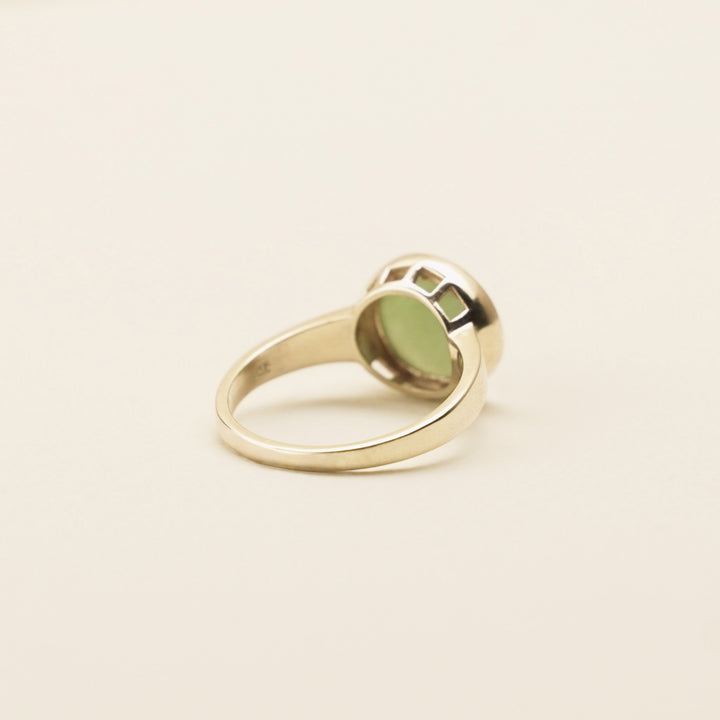 Kahurangi Pounamu 9ct Gold Ring