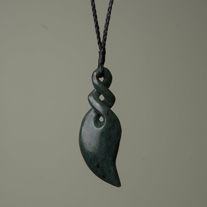 Double Pounamu Pikorua Kawakawa Large