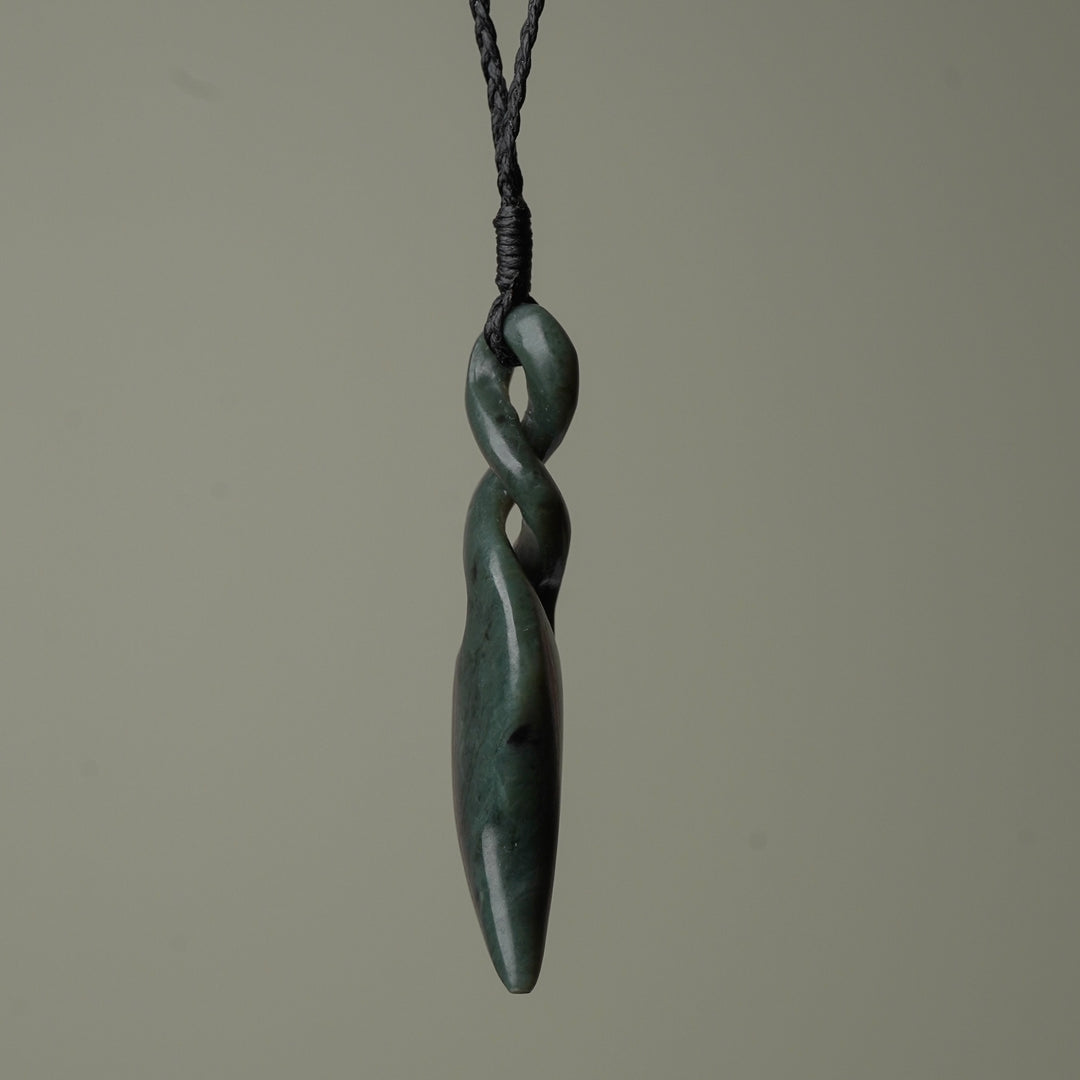 Double Pounamu Pikorua Kawakawa Large