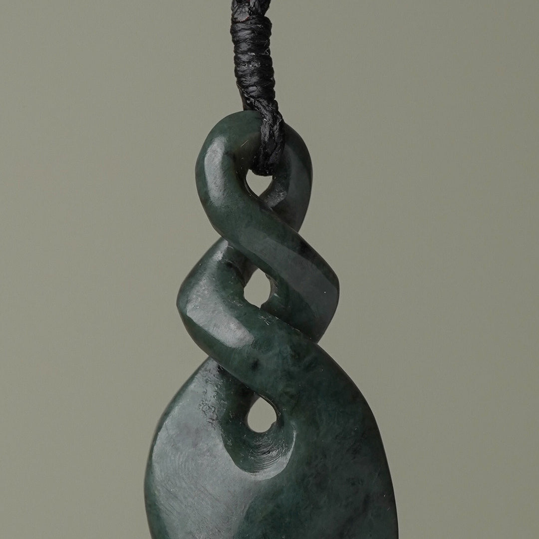 Double Pounamu Pikorua Kawakawa Large
