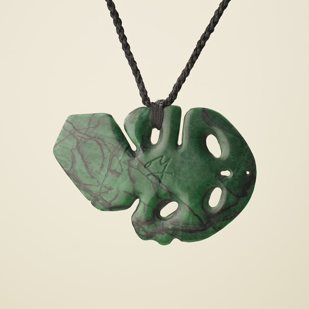 Hei Tiki Aotea Stone Extra Large Pendant