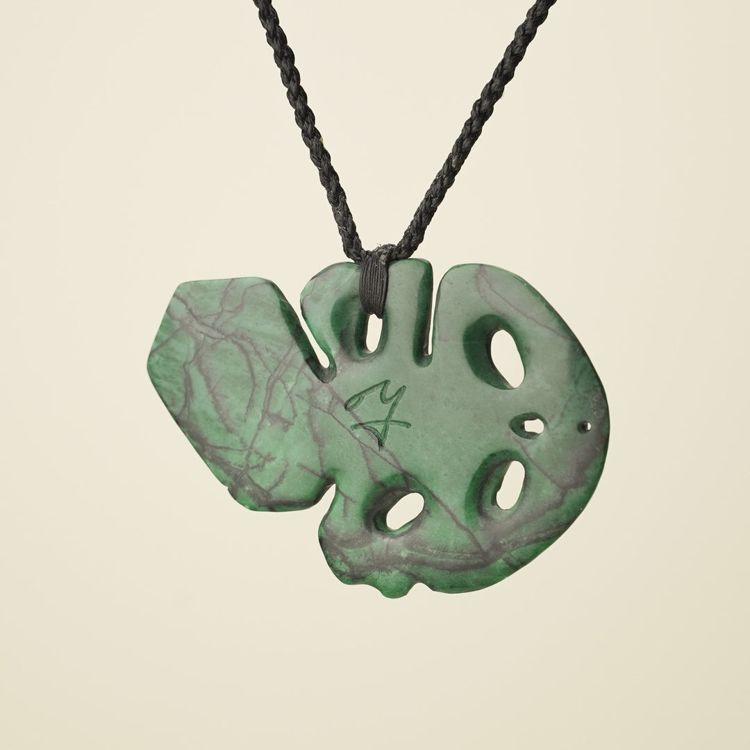 Hei Tiki Aotea Stone Extra Large Pendant