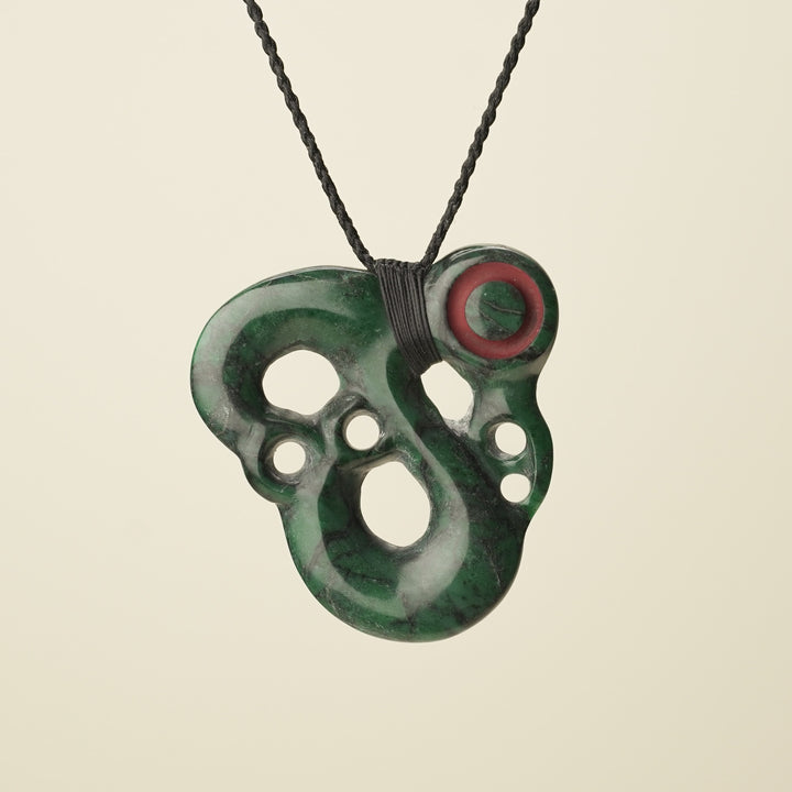 Manaia Aotea Stone Extra Large Pendant