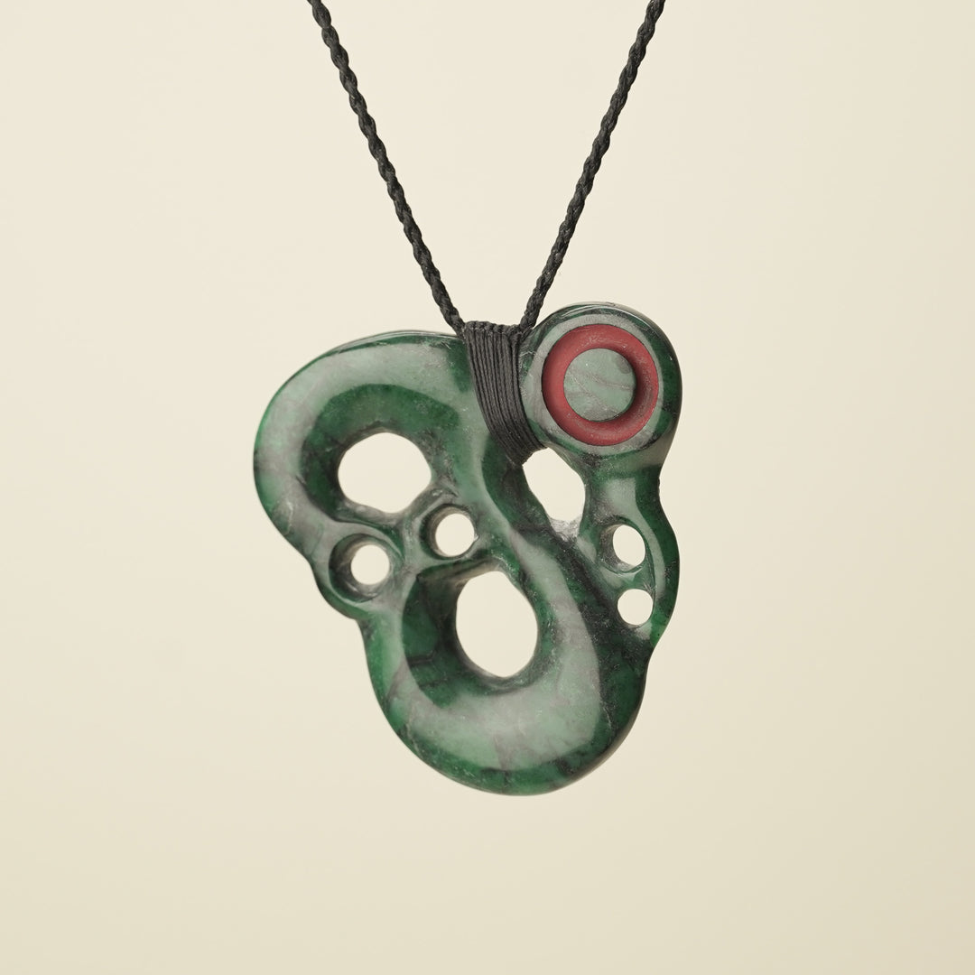 Manaia Aotea Stone Extra Large Pendant