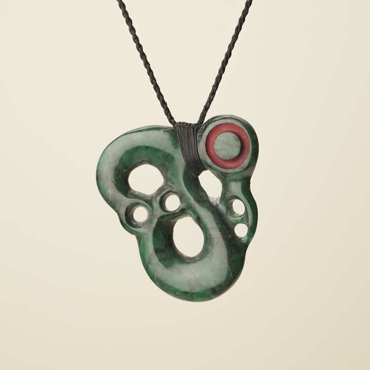 Manaia Aotea Stone Extra Large Pendant