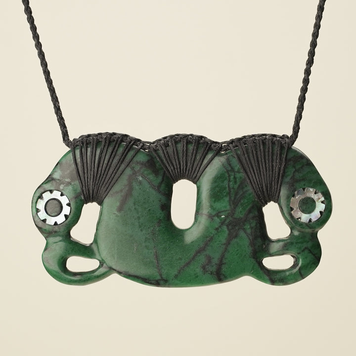 Pekapeka Aotea Stone Extra Large Pendant