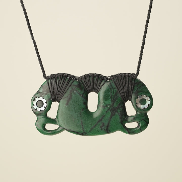 Pekapeka Aotea Stone Extra Large Pendant