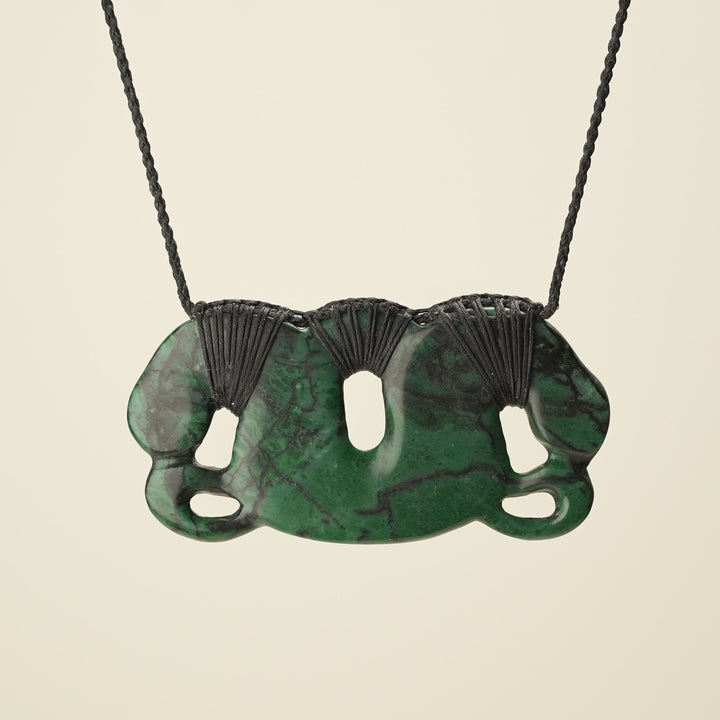 Pekapeka Aotea Stone Extra Large Pendant