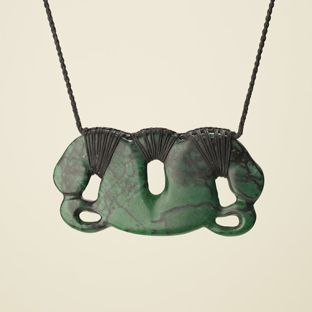 Pekapeka Aotea Stone Extra Large Pendant