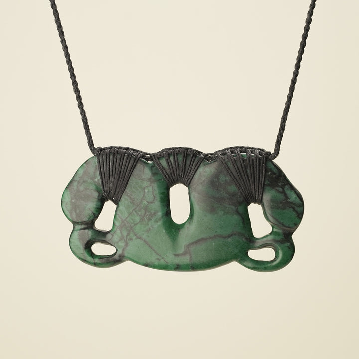 Pekapeka Aotea Stone Extra Large Pendant
