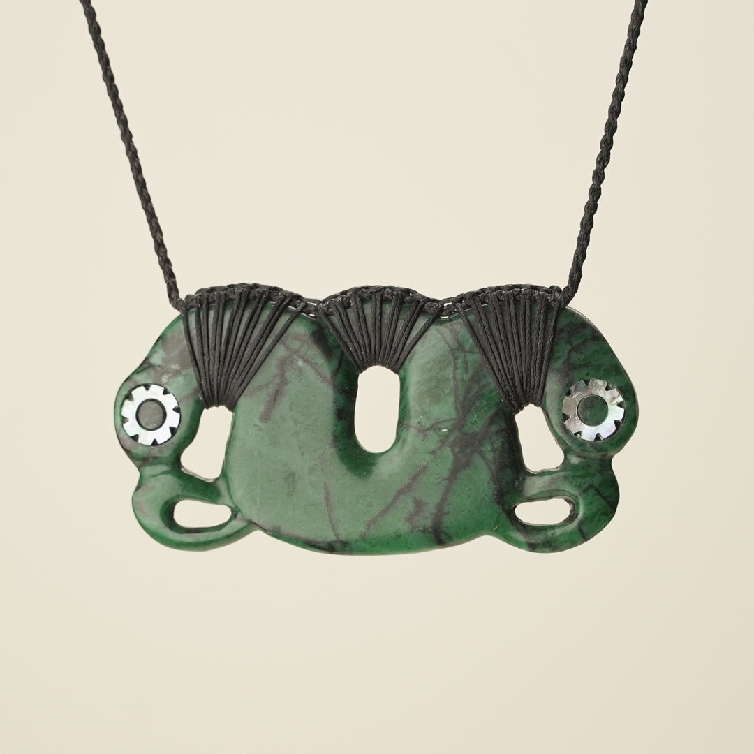 Pekapeka Aotea Stone Extra Large Pendant