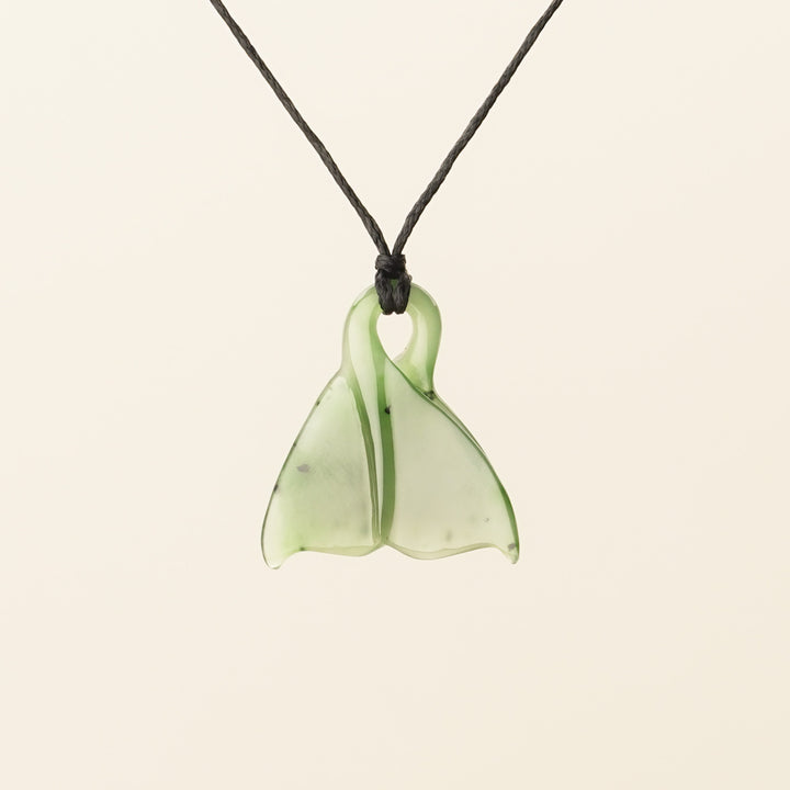 Greenstone Medium Whaletail Pendant
