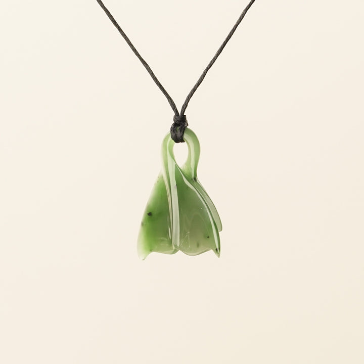 Greenstone Medium Whaletail Pendant