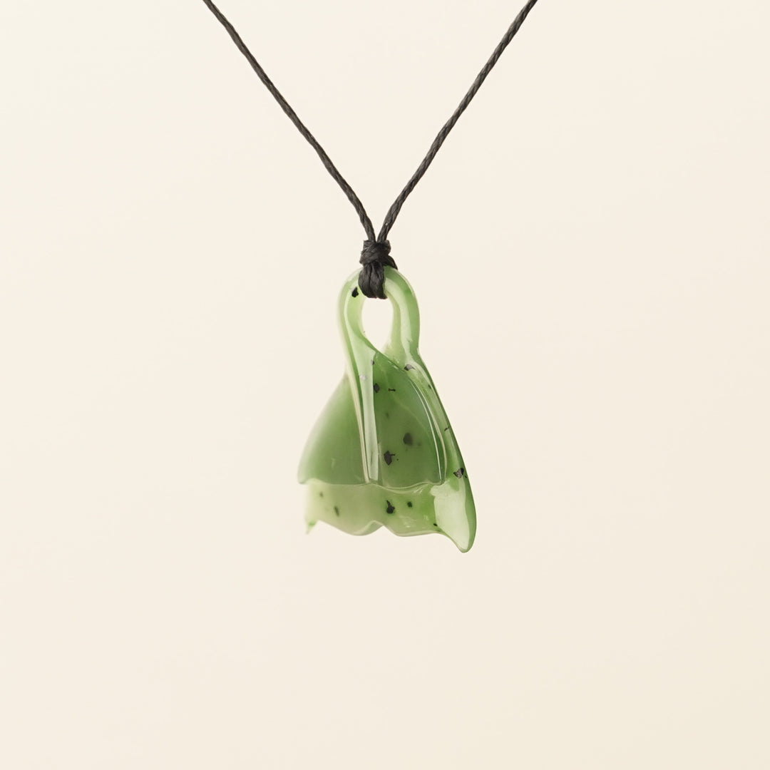 Greenstone Medium Whaletail Pendant