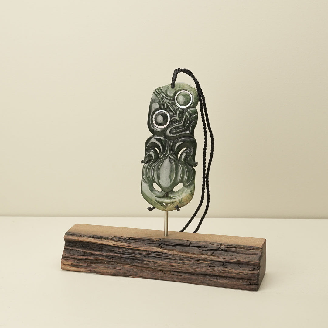 Hei Tiki Pounamu Sculpture