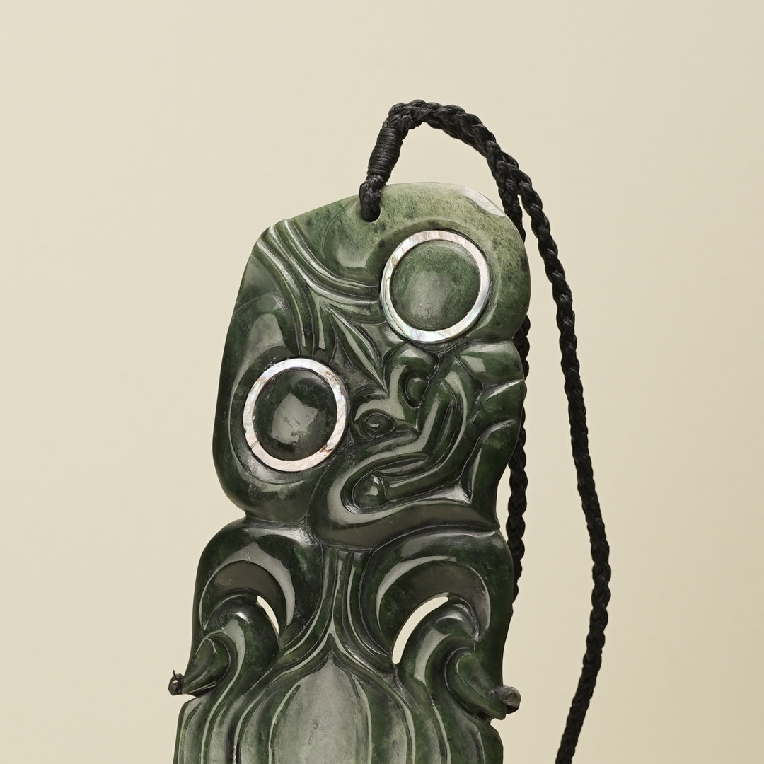 Hei Tiki Pounamu Sculpture