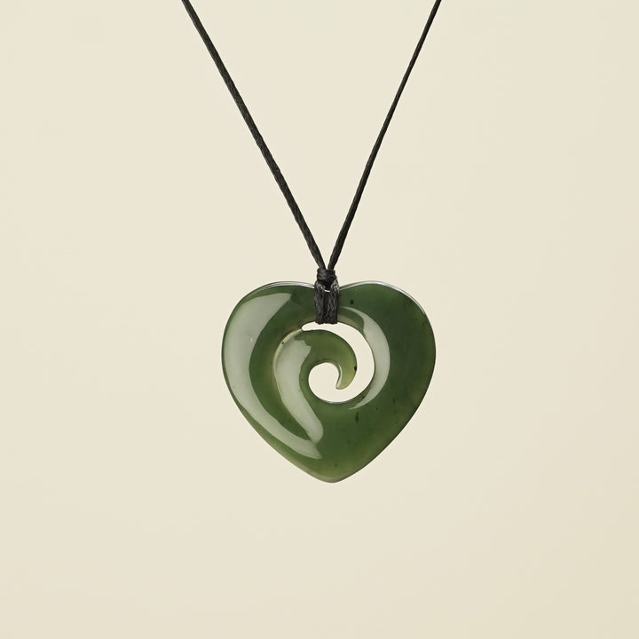 Heart Koru Medium Pendant