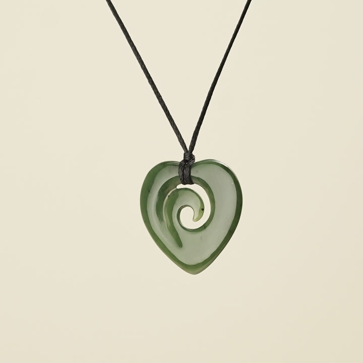 Heart Koru Medium Pendant