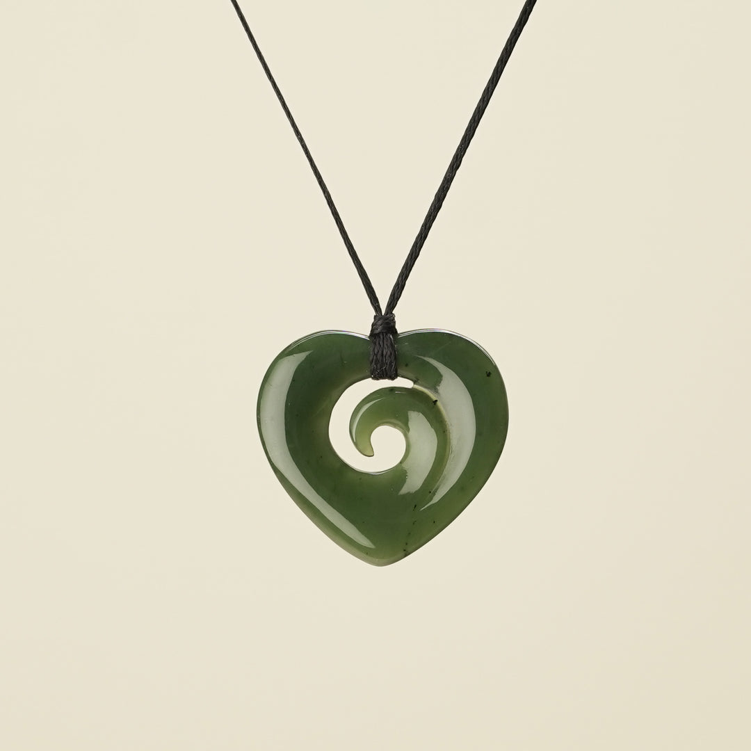 Heart Koru Medium Pendant