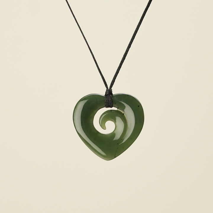 Heart Koru Medium Pendant