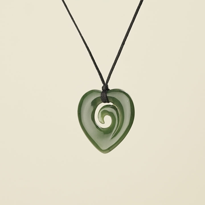 Heart Koru Medium Pendant
