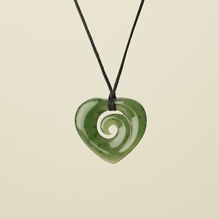 Heart Koru Medium Pendant