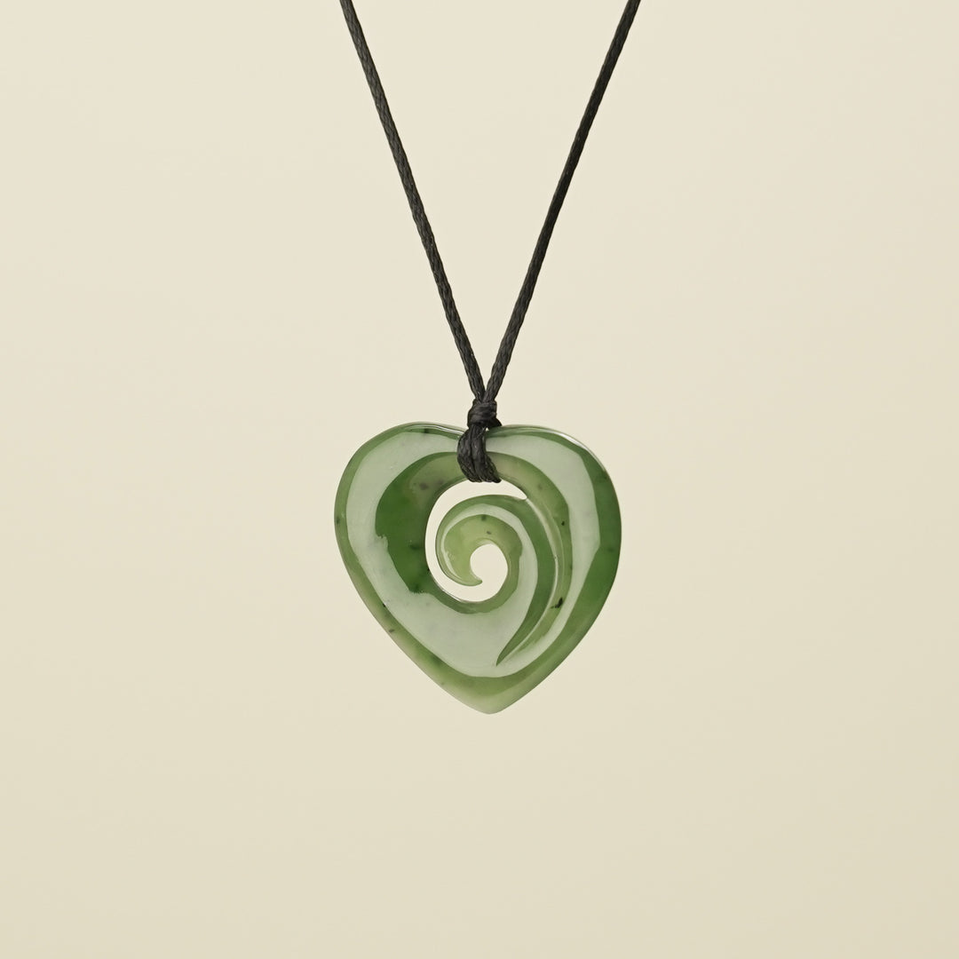 Heart Koru Medium Pendant