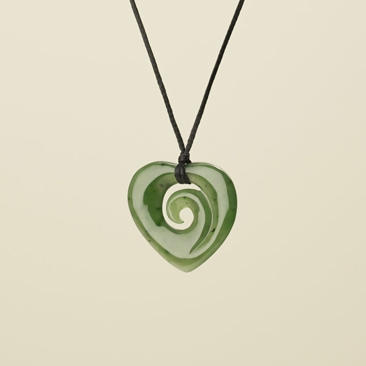Heart Koru Medium Pendant