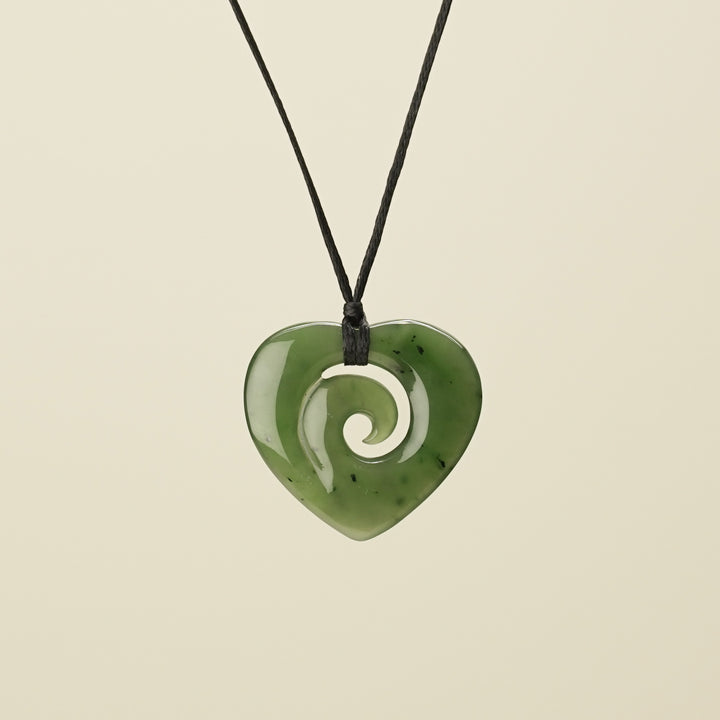 Heart Koru Medium Pendant