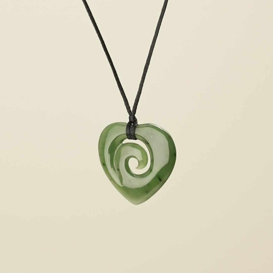 Heart Koru Medium Pendant