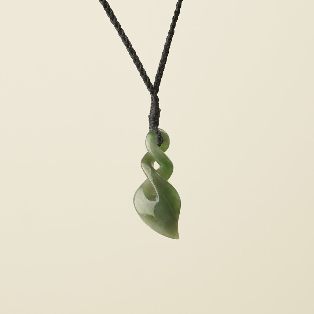 Kahurangi Double Pikorua Extra Small - Pounamu Pendant