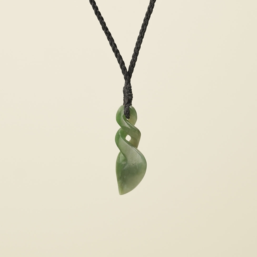 Kahurangi Double Pikorua Extra Small - Pounamu Pendant