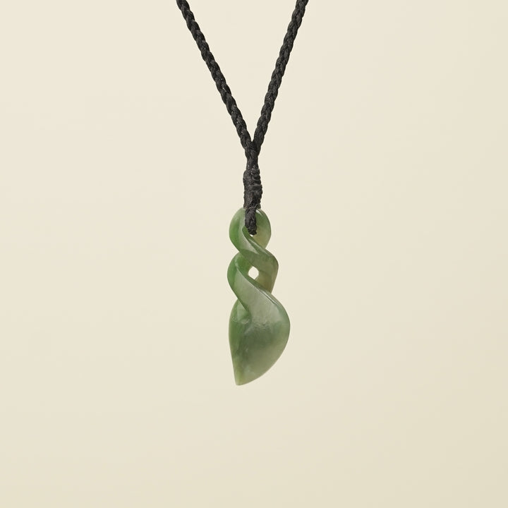 Kahurangi Double Pikorua Extra Small - Pounamu Pendant
