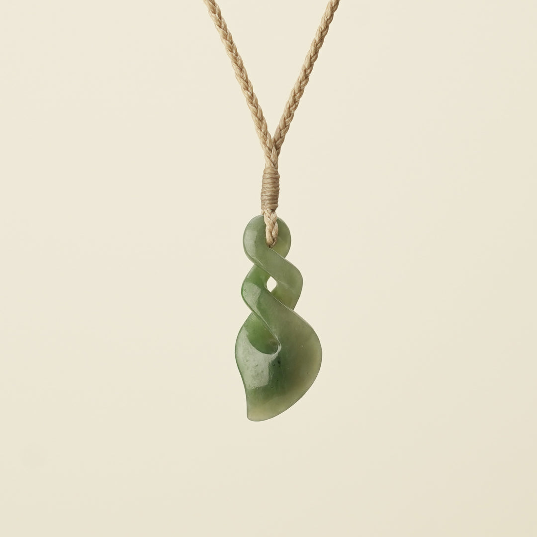 Kahurangi Double Pikorua Extra Small - Pounamu Pendant