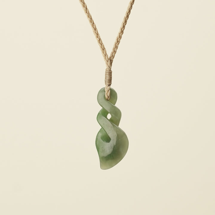 Kahurangi Double Pikorua Extra Small - Pounamu Pendant
