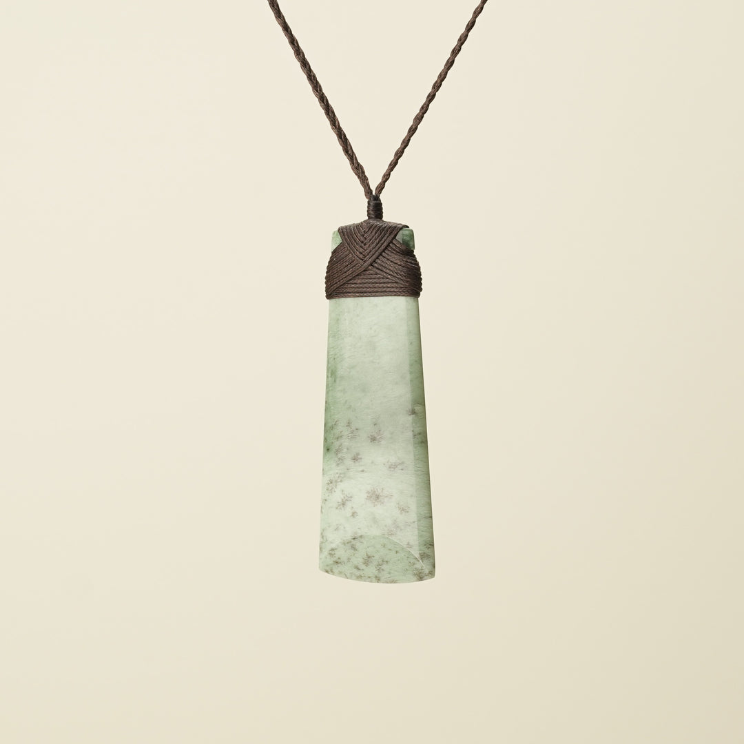 Extra Large Kōkopu Pounamu Toki Pendant