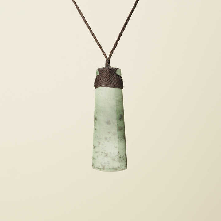 Extra Large Kōkopu Pounamu Toki Pendant