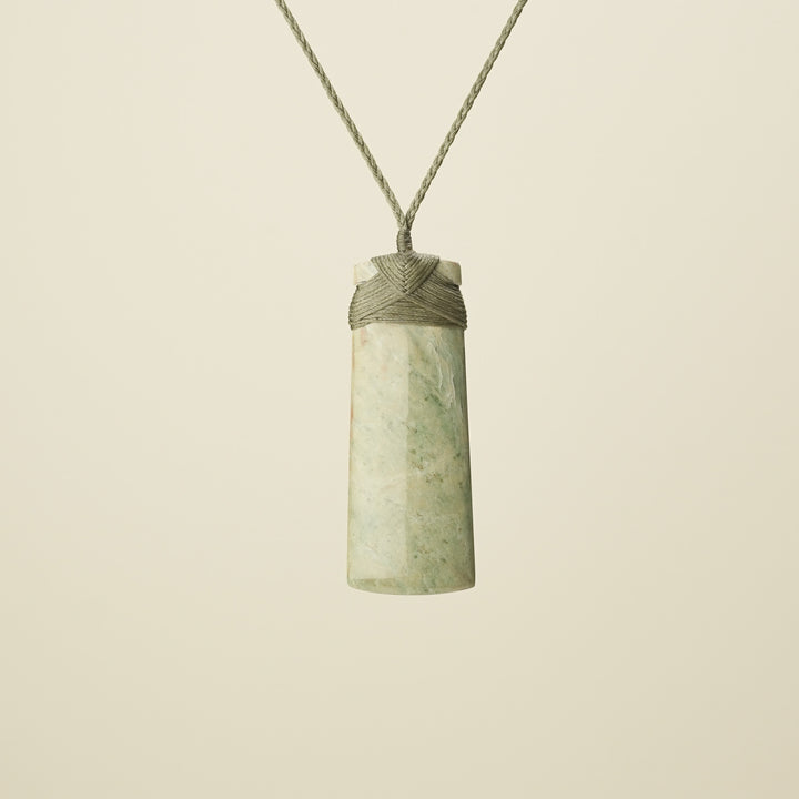 Raukaraka Toki - Large Pounamu Pendant