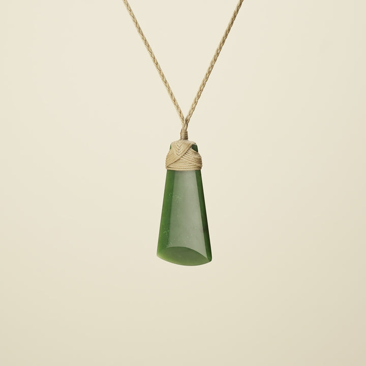 Medium Kahurangi Toki - Pounamu Pendant