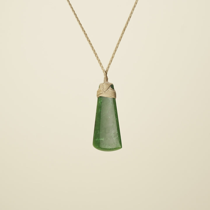 Medium Kahurangi Toki - Pounamu Pendant