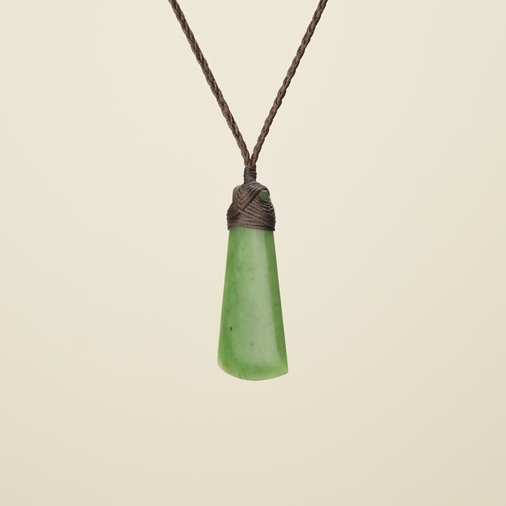 Kahurangi Toki -  Small Pounamu Pendant