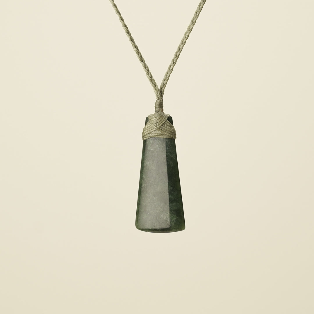 Kawakawa Toki - Extra Small Pounamu Pendant