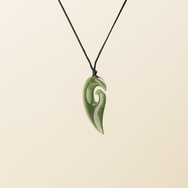 Greenstone Koru Hei Matau, Small