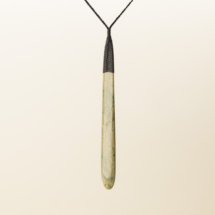 Raukaraka XL Roimata Pounamu Pendant