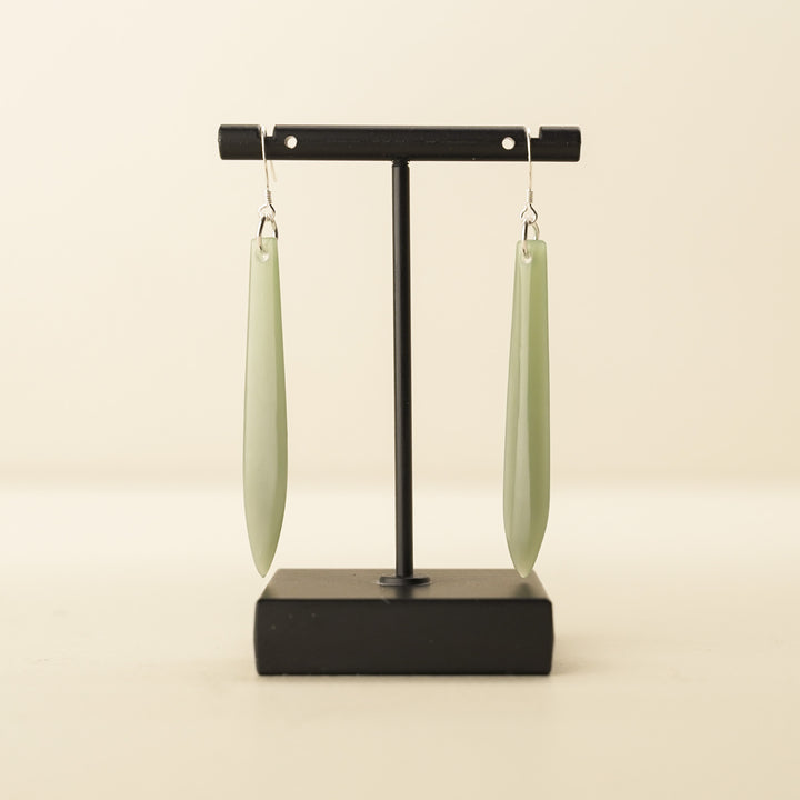 Inanga Pounamu Drop Earrings