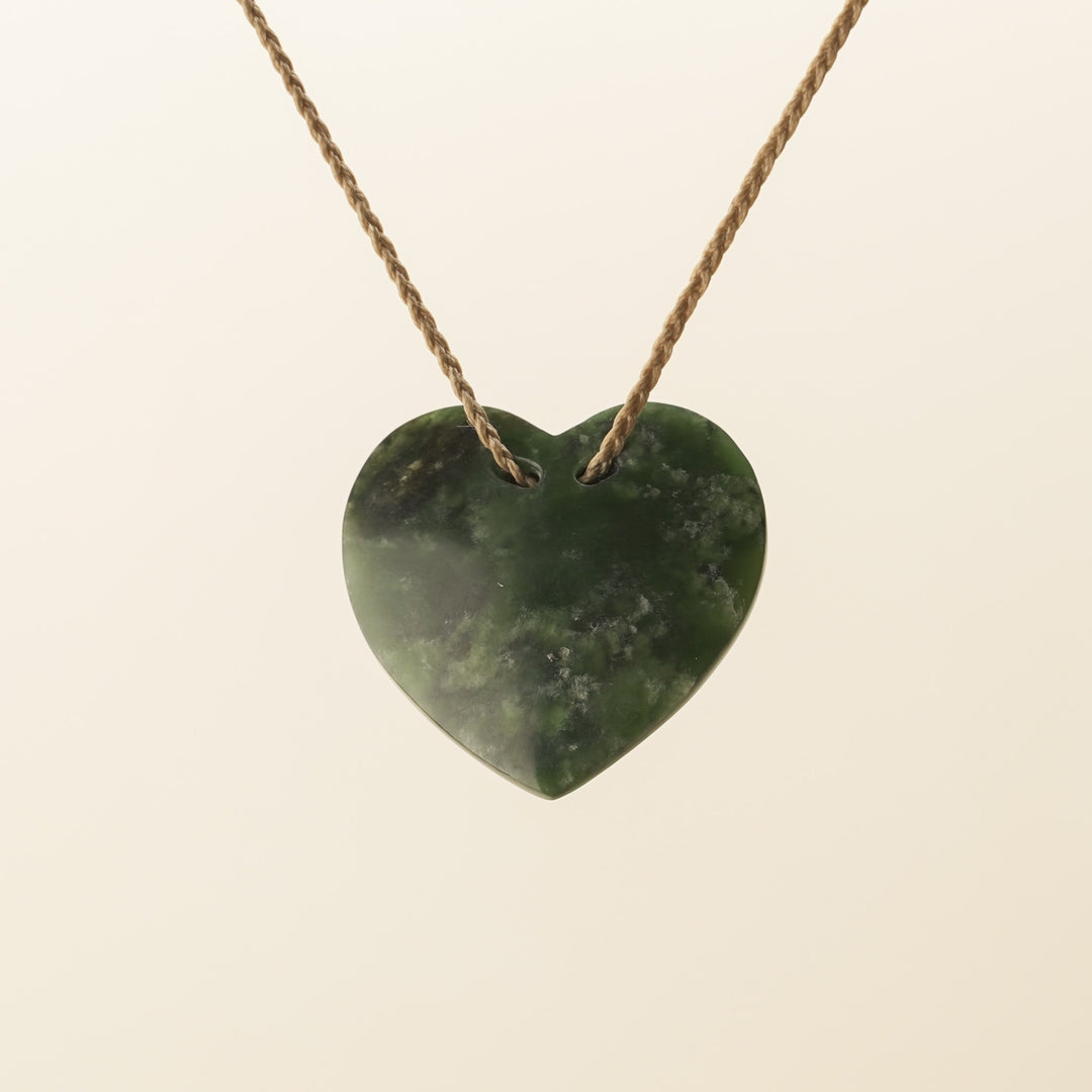 Manawa Large Pounamu Pendant