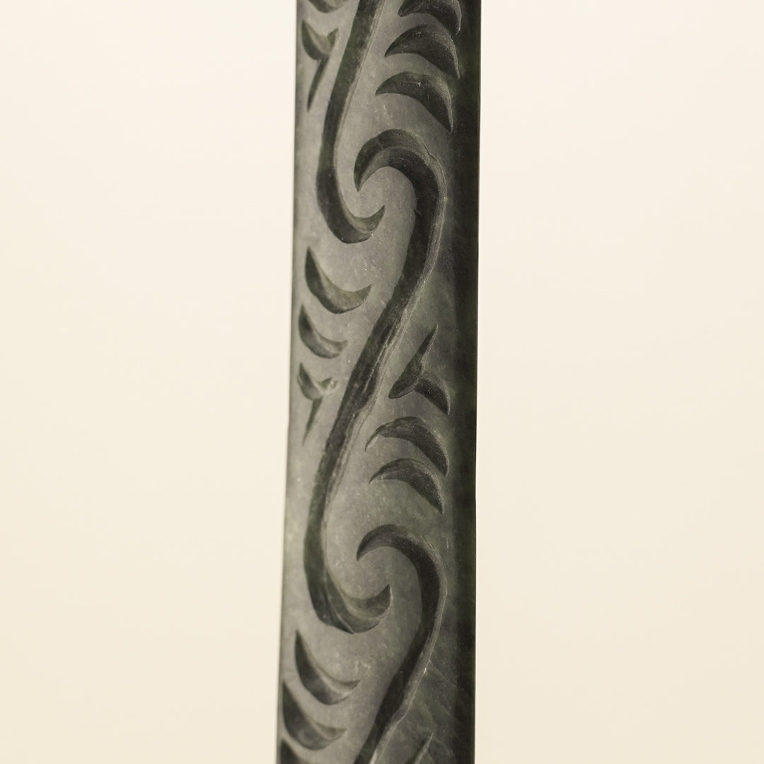 Kawakawa XL Toki Pounamu Pendant